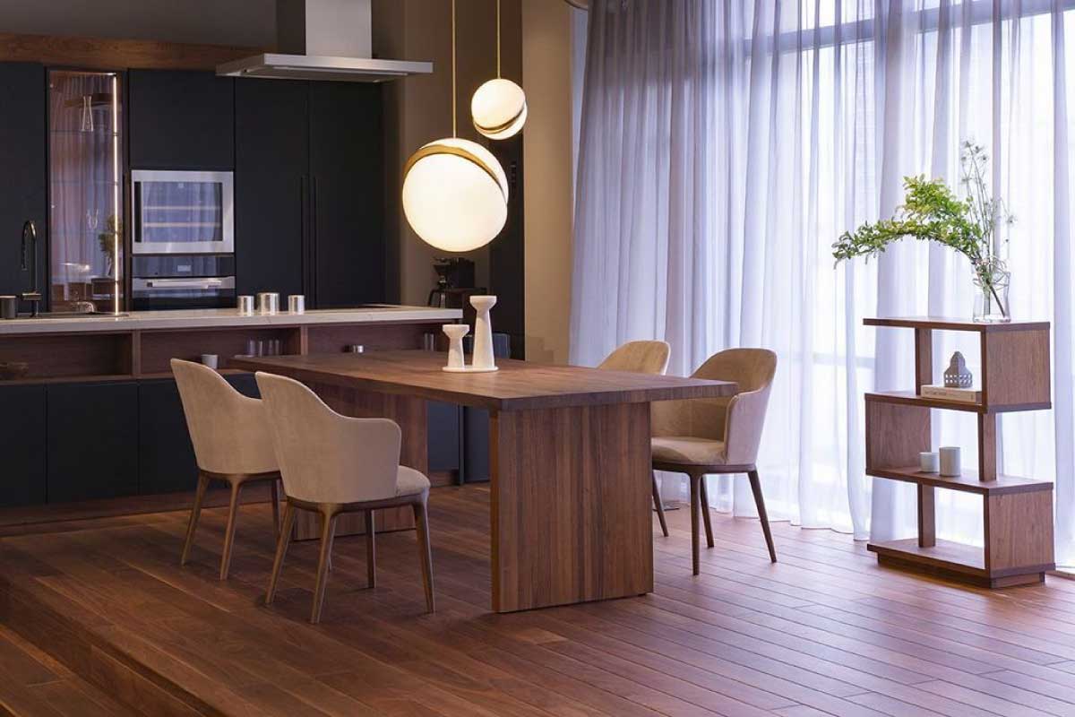 DANISH DINING TABLE W 160cm × D 85cm