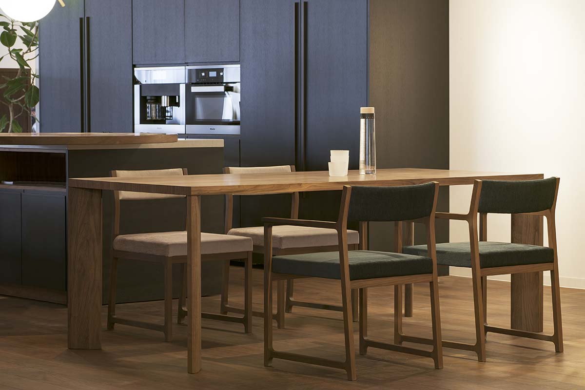 EX DINING TABLE W 120cm × D 90cm