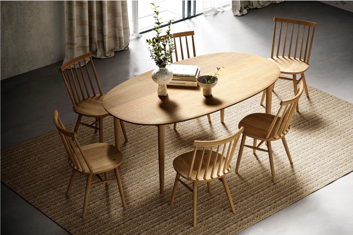 Blueprint N5/2 DINING TABLE (ROUND) W90 × D90 cm