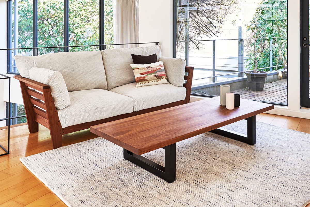 WILDWOOD THICK 41 LIVING TABLE W 240cm × D 84.5cm