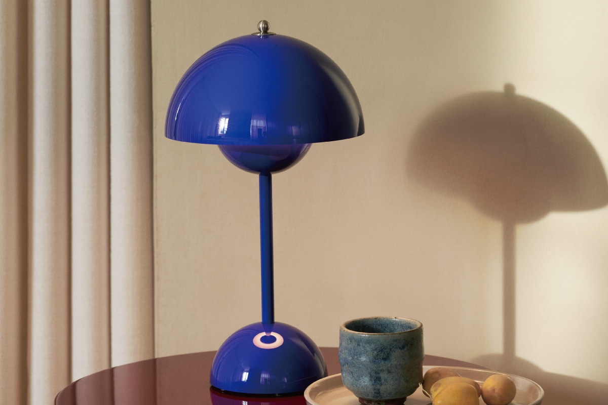 &Tradition | FLOWERPOT PORTABLE VP9 Cobalt Blue