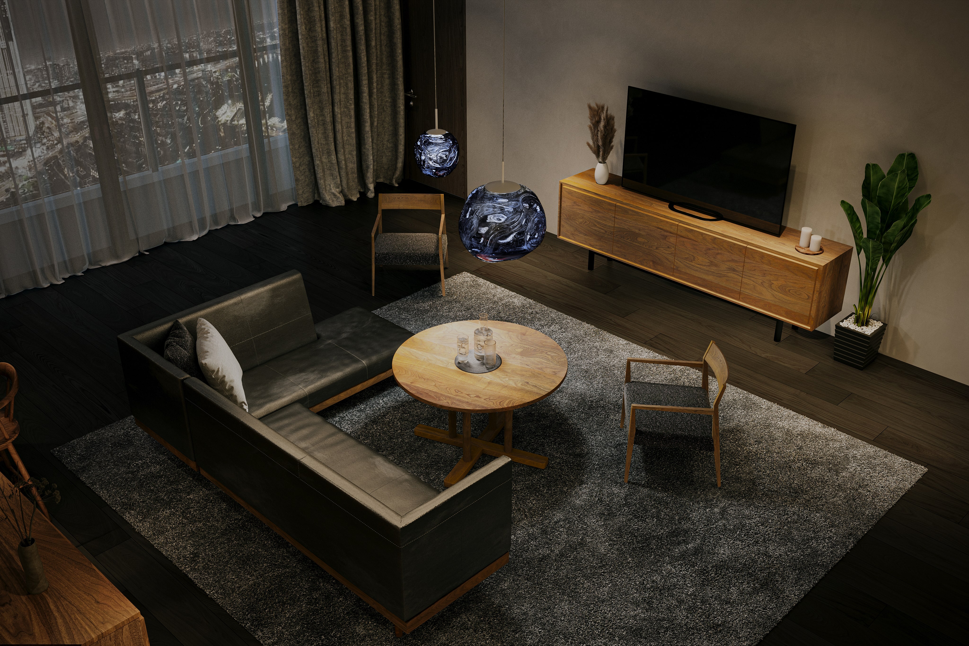 CHILL HIGH BACK SOFA オープンバック 160