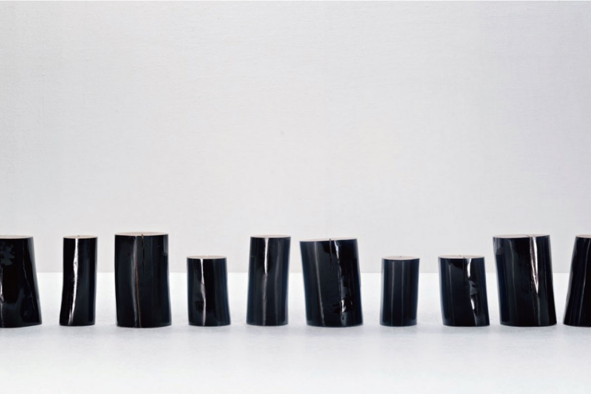 GERVASONI | LOG M ブラック Φ18-22 H42cm