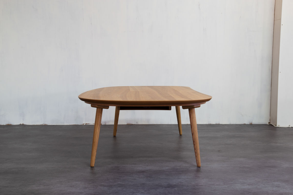 Nichibi Woodworks | Rasmo Kurumi 120×80×39.5(cm)