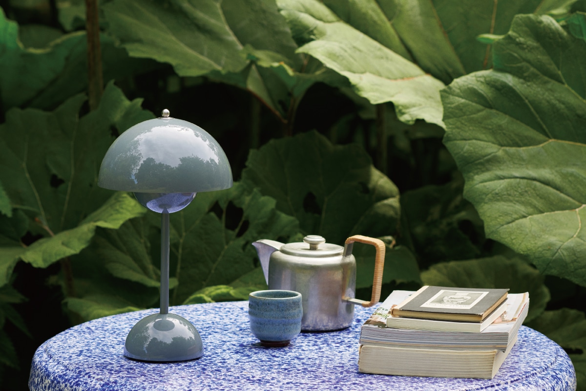 &Tradition | FLOWERPOT PORTABLE VP9 Stone Blue