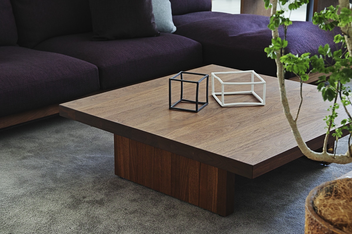 DANISH LOW LIVING TABLE W120cm x D45cm x H25cm