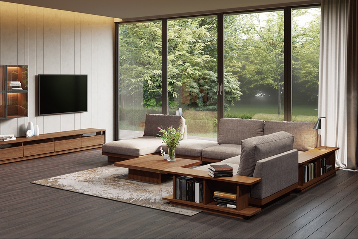 DANISH SHELF W90