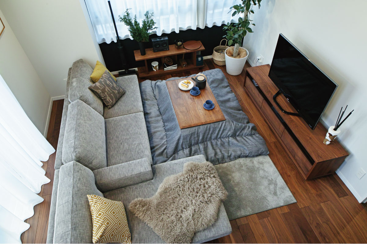 FolivorA | LENIS kotatsu table ウォールナット 120×70(cm)