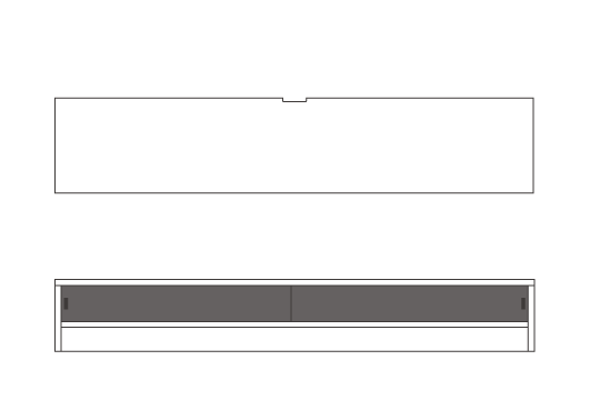 W180cm × D38cm