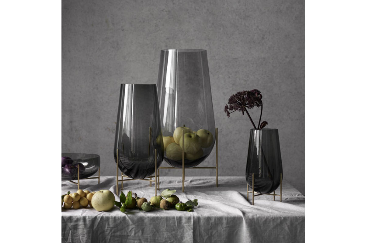 Audo Copenhagen | Echasse Vase スモーク S