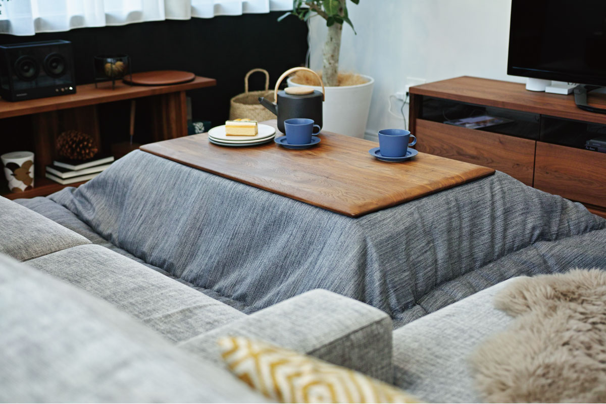 FolivorA | LENIS kotatsu table ウォールナット 120×70(cm)