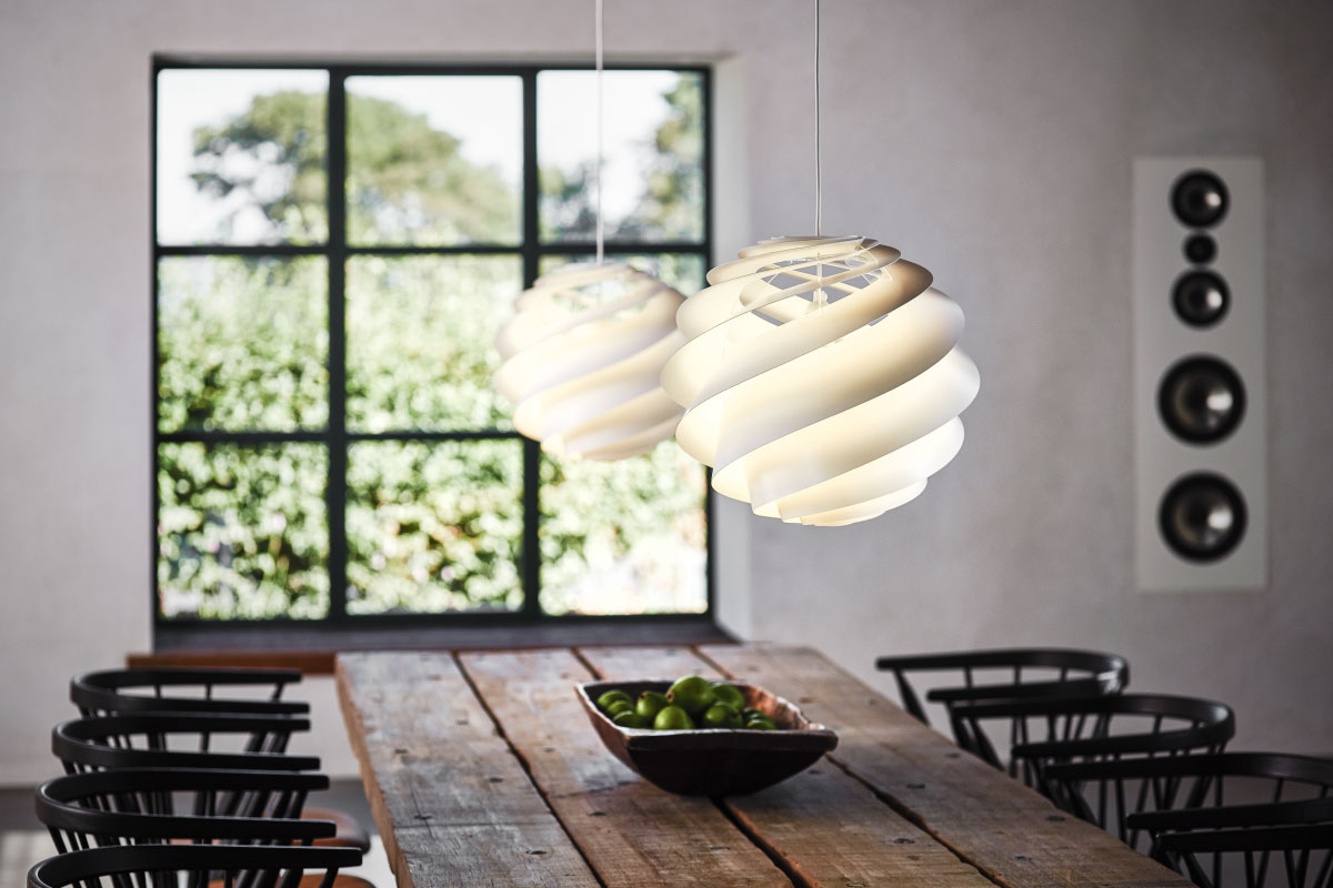 LE KLINT | PENDANT SWIRL 3(M) WHITE KP1313M