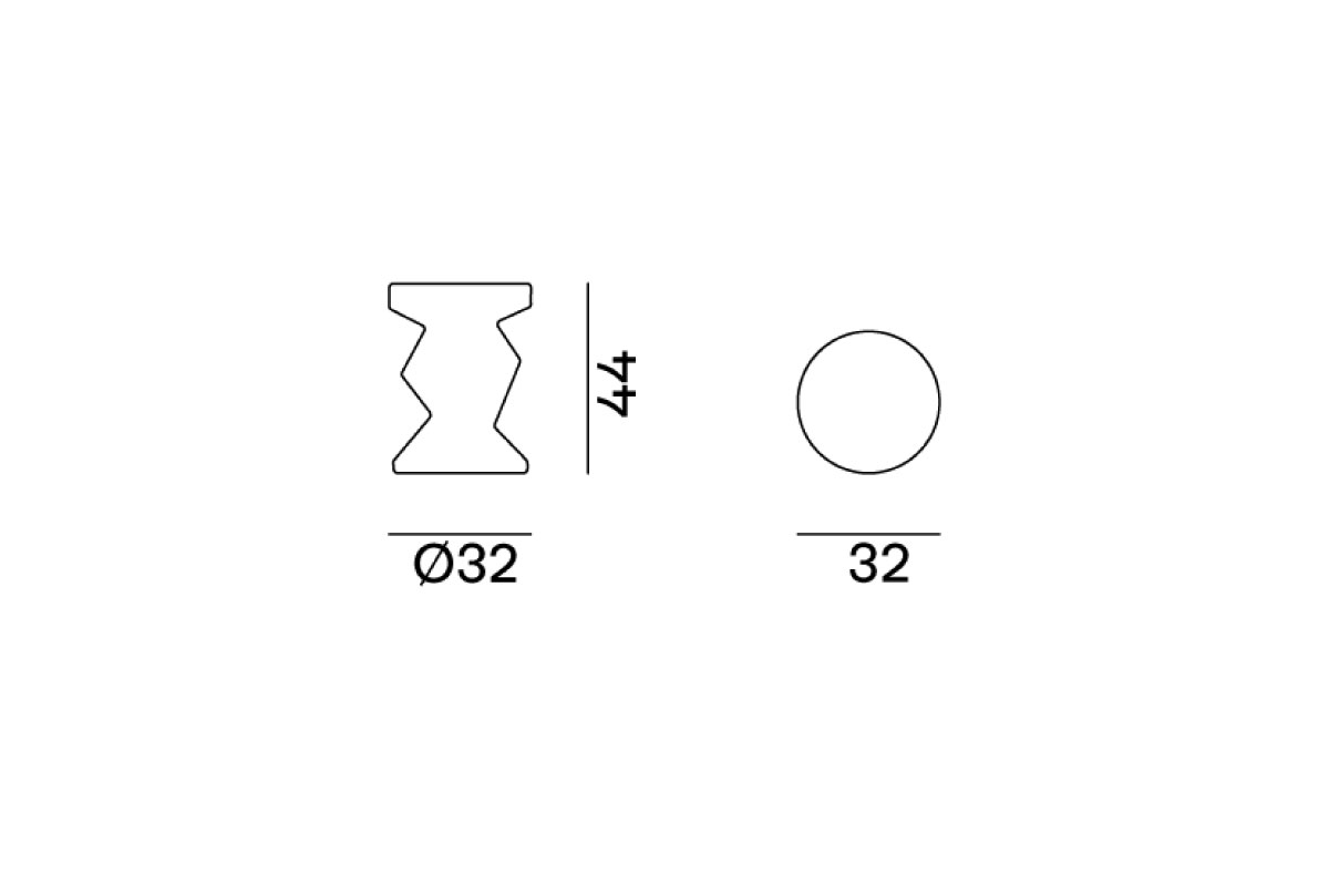 GERVASONI | INOUT 48 Φ32 H44cm