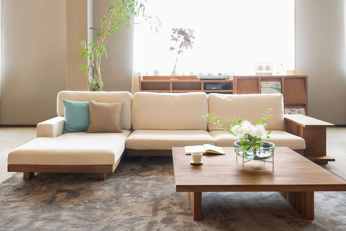 DANISH SOFA ワンアームカウチ90