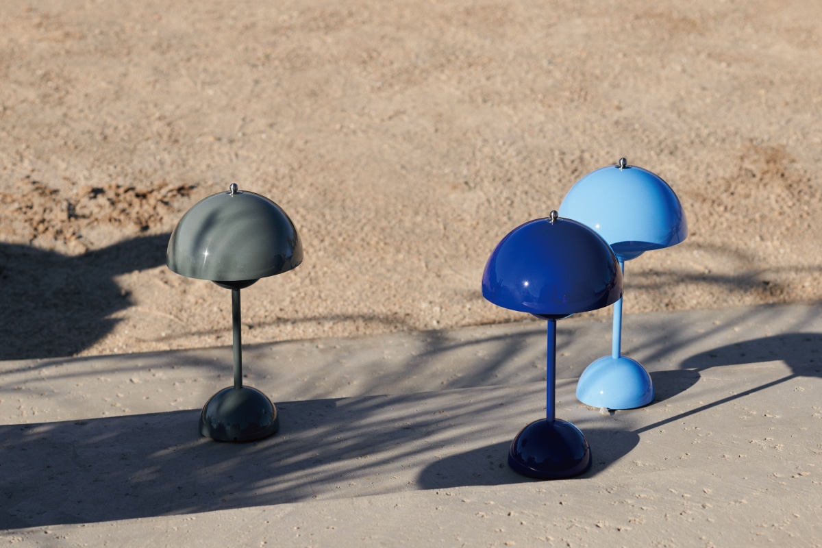 &Tradition | FLOWERPOT PORTABLE VP9 Cobalt Blue