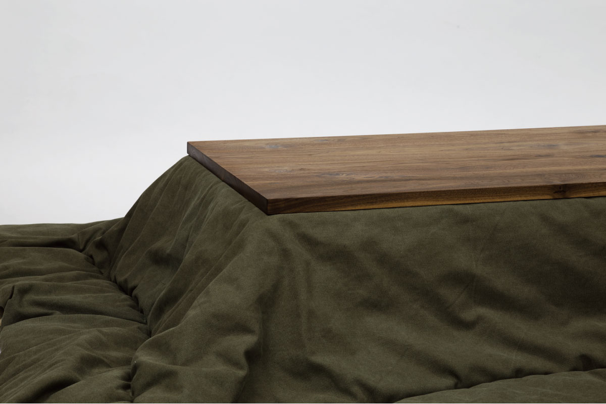 FolivorA | NOMBE kotatsu table(wood) ウォールナット 140×70(cm)