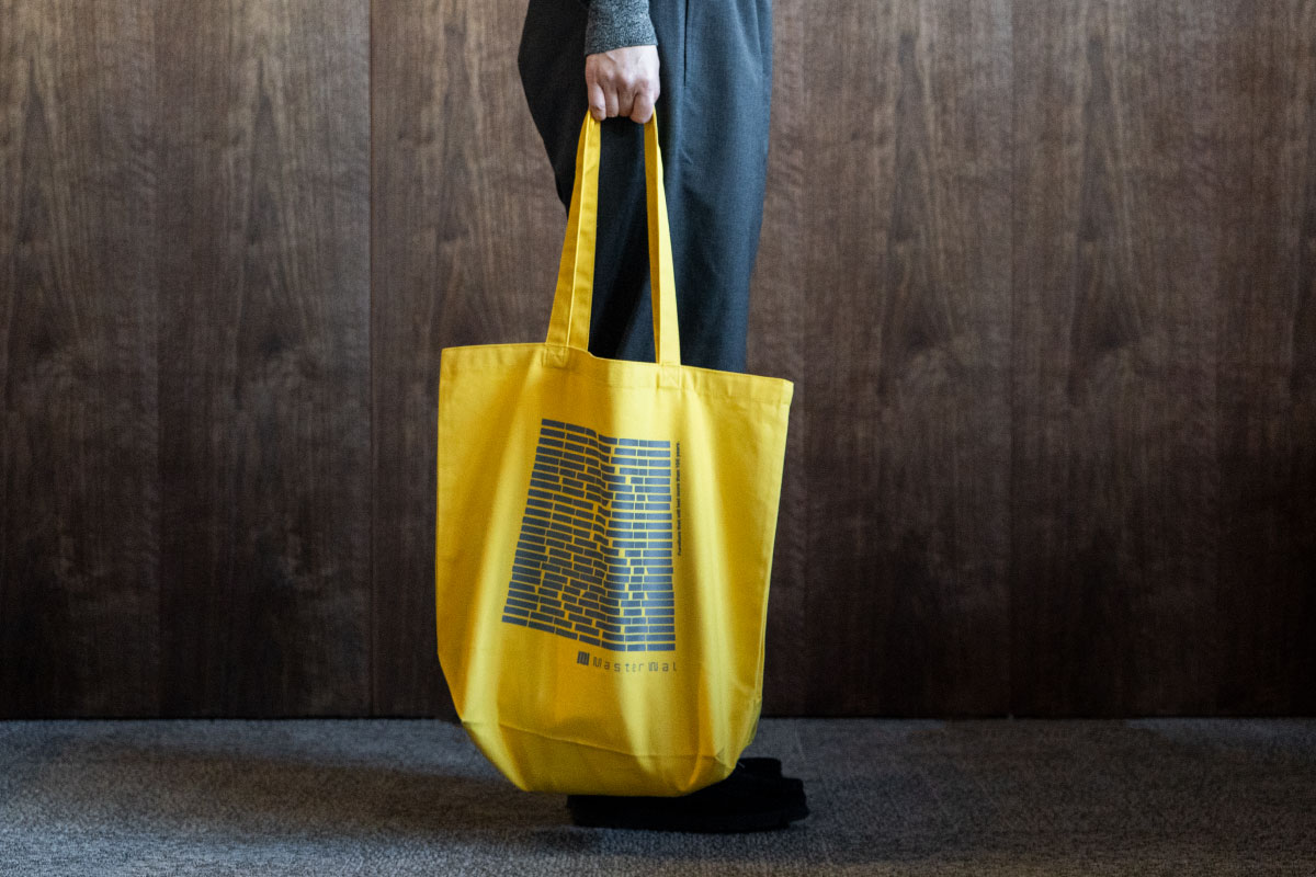 MASTERWAL FABRIC TOTE BAG LUMBER デイジー