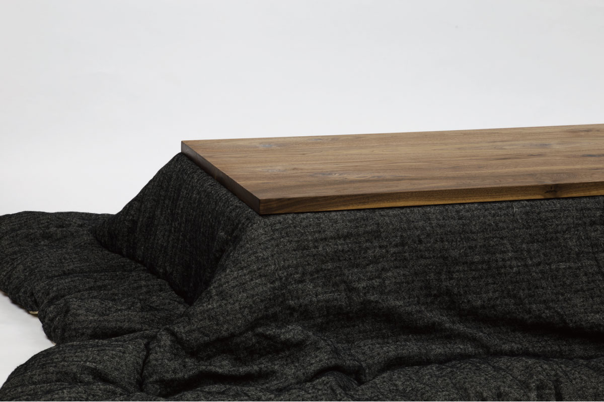 FolivorA | NOMBE kotatsu table(wood) ウォールナット 140×70(cm)