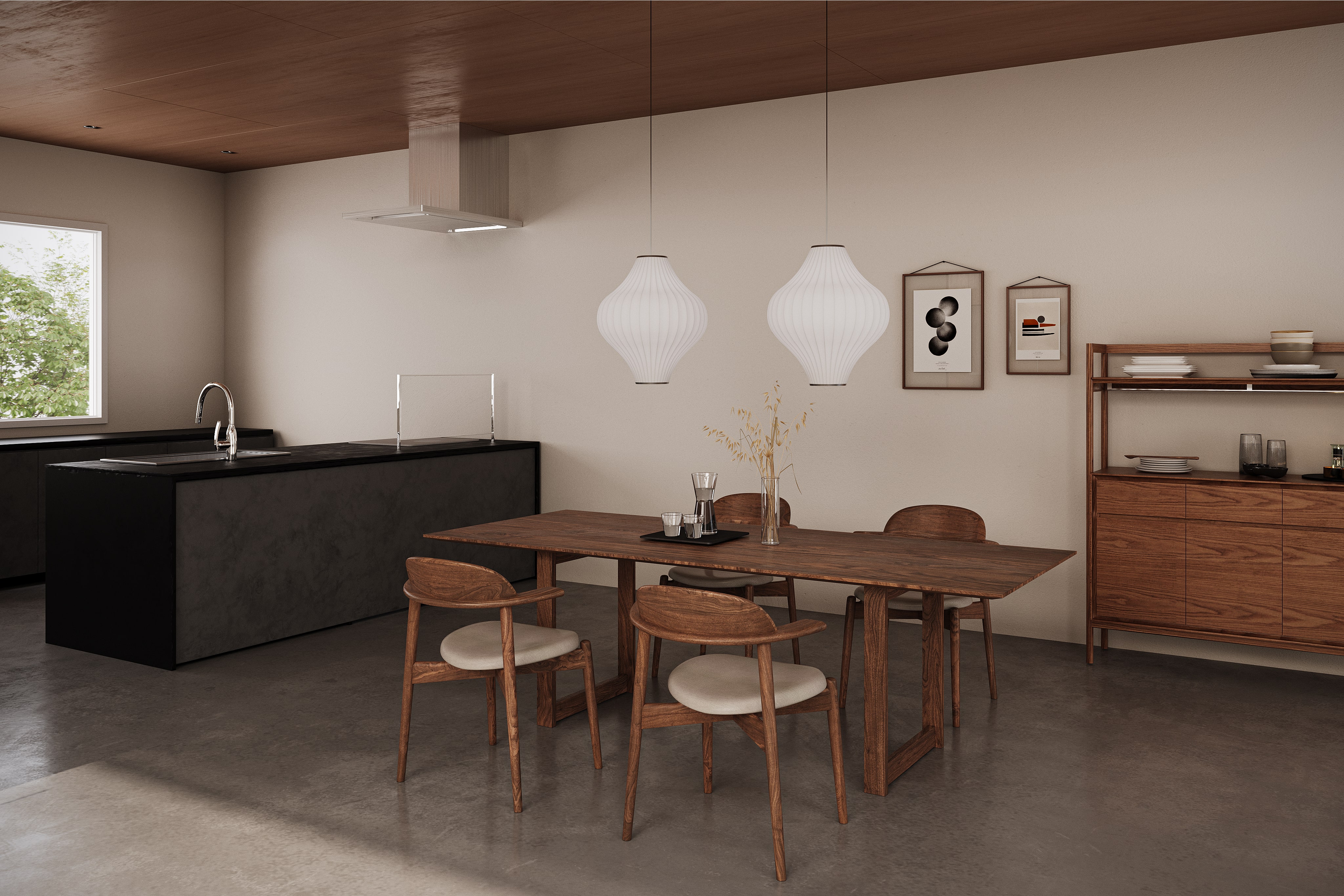 YU UT2 DINING TABLE W 220cm × D 90cm