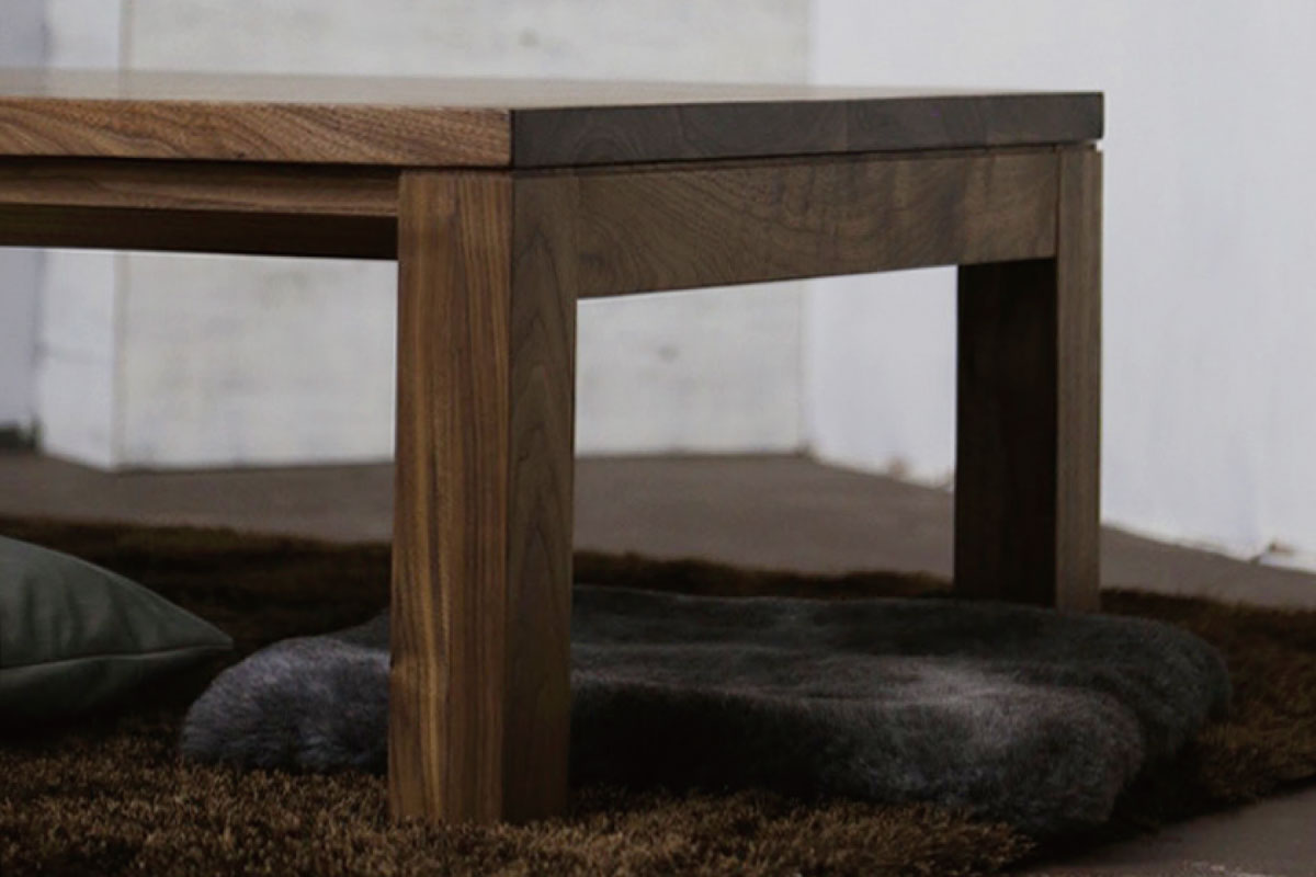 FolivorA | NOMBE kotatsu table(wood) ウォールナット 140×70(cm)