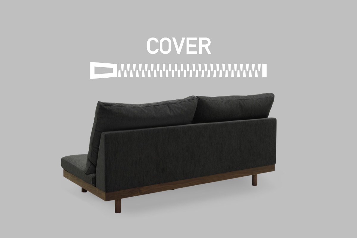 DANISH GRANDE SOFA BACK COVER 2シーター140