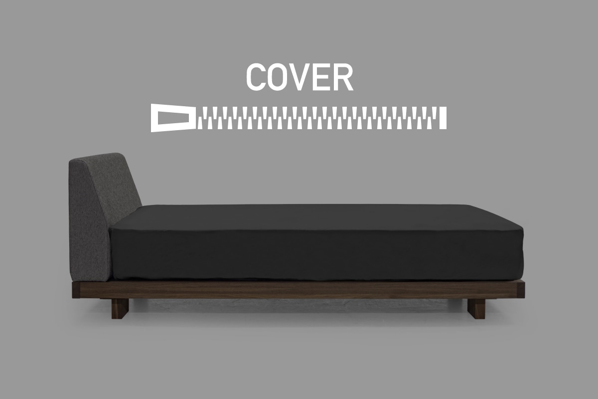 DANISH BED COVER キング(K) H80cm