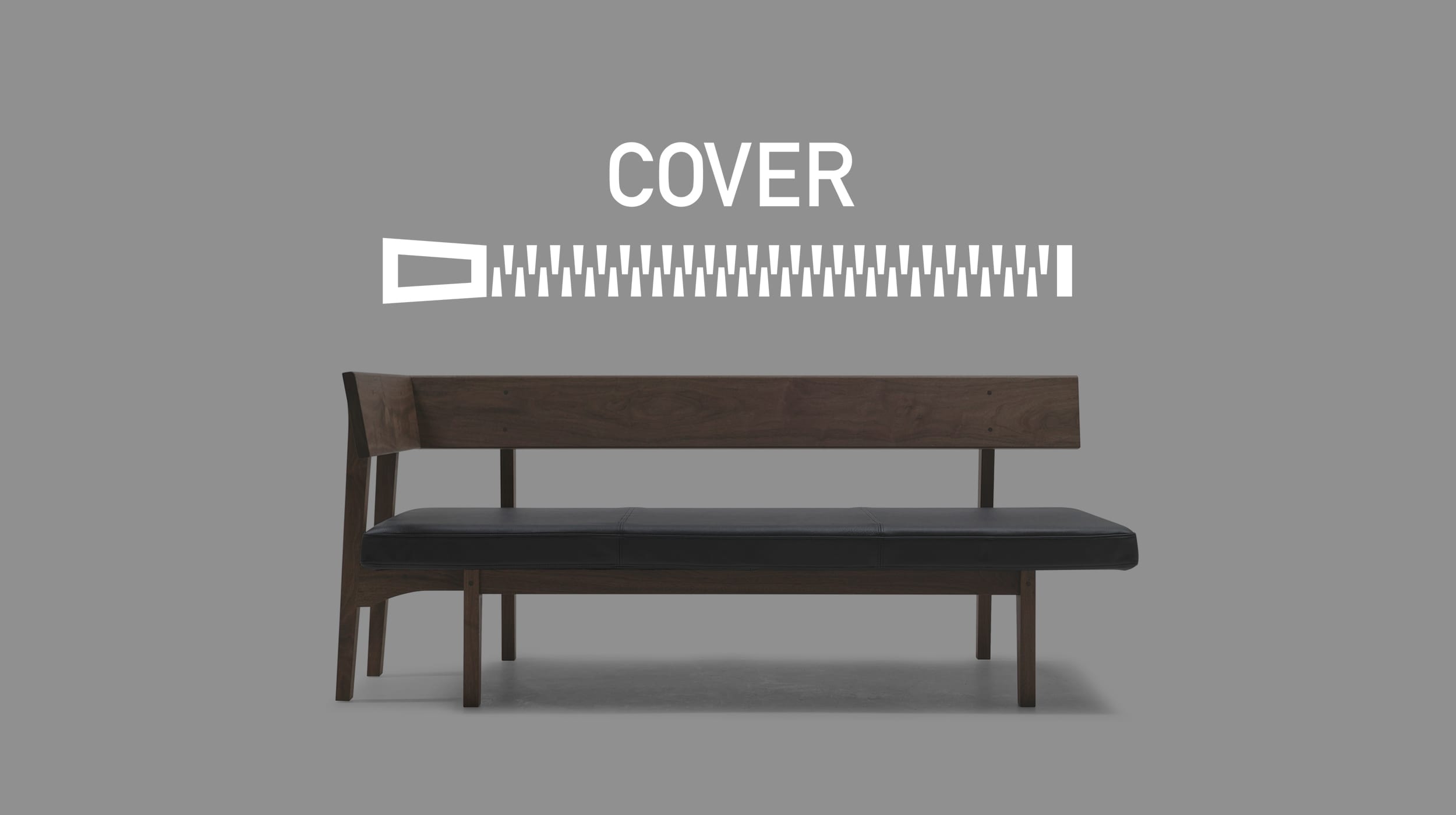 REGALO SOFA COVER アームレス2シーター160