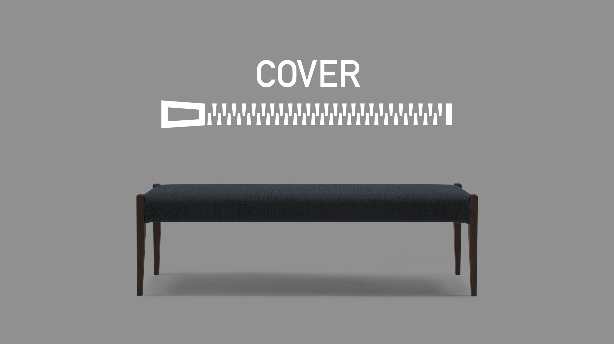 TACT BENCH COVER W120cm